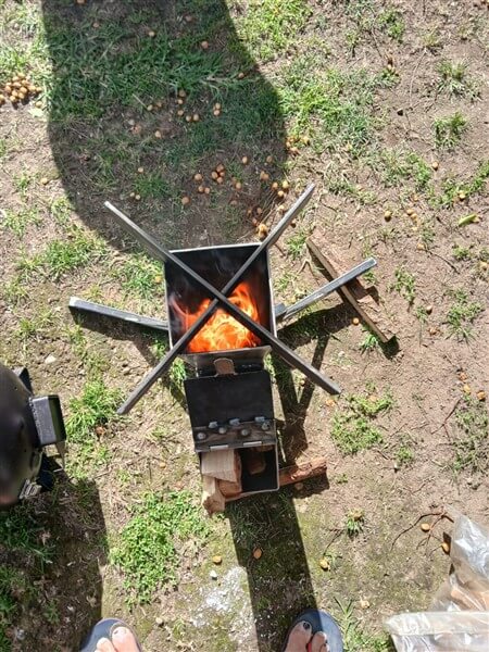 rocket stove image
